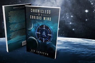 design professional book cover, ebook cover and amazon kdp book design