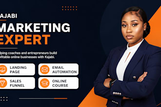 kajabi website, kajabi funnels and online course