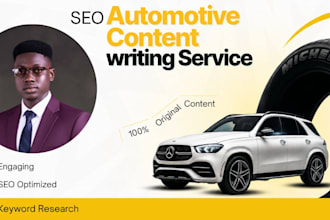 write an SEO optimized automotive blog post or article