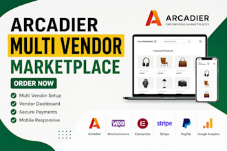 build arcadier multi vendor marketplace website like airbnb or fiverr