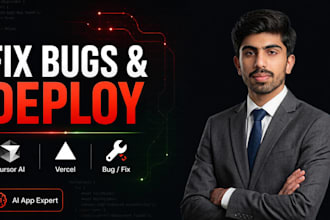 fix, debug, and deploy your cursor ai or vibe coded app