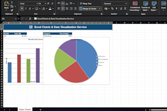 do excel data entry, data cleaning and charts