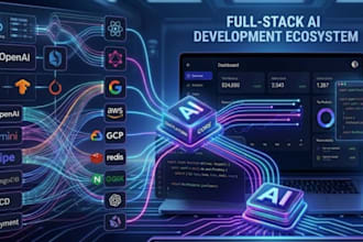 be full stack ai developer for ai website development