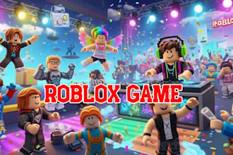 develop full roblox game, full game creation, roblox map, game development