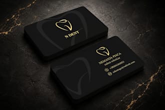 design luxury modern business cards