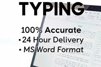 do fast bengali and english typing job in 24 hours