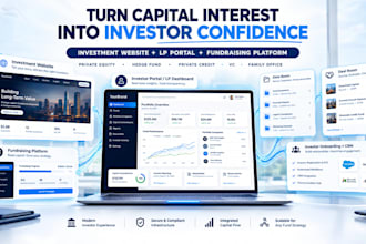 full private equity investor portal, fund website private credit lp dashboard