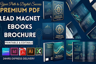 design canva ebook, workbook, lead magnet, journal and kdp pdf layout