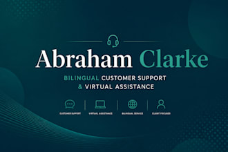 provide bilingual customer support and virtual assistant help