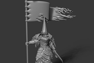 3d sculpt miniatures for you