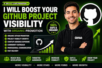 boost your github project visibility with organic promotion