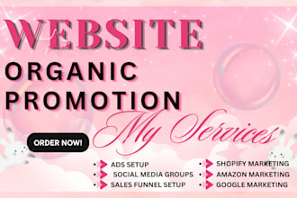 do social media website promotion to increase website traffic, shopify ads