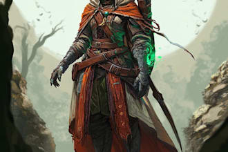 make dnd art to dnd character art
