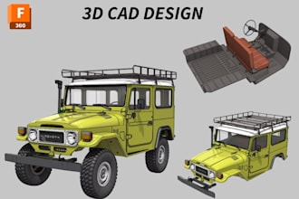 do 3d printable scale rc car model automotive car body kit stl model cad design