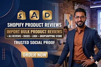 setup shopify product reviews import ali reviews dsers loox dropshipping store