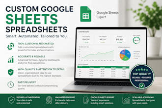 professional google sheets spreadsheet