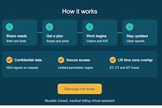your medical VA for billing and rcm support