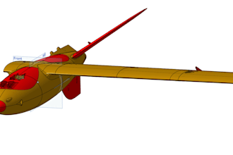 design aerodynamic envelope perform cfd analysis for uav aircraft drone rc plane