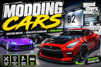 mod cars in gta v with custom tires and more