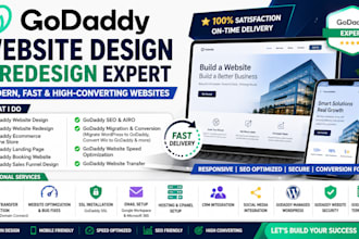 design godaddy website redesign creategodaddy website on godaddy website builder