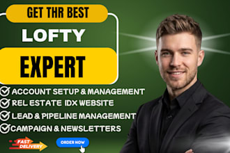 design real estate lofty website lofty mortgage website lofty crm redesign lofty
