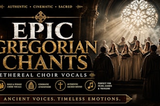 record epic medieval bard gregorian and ethereal sea shanties chant vocals