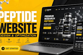 build peptide website peptide store  research peptide woocomerce peptide website