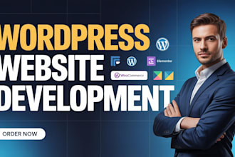 design wordpress website, responsive wordpress website, landing page,fix website