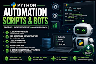 create python automation scripts and bots