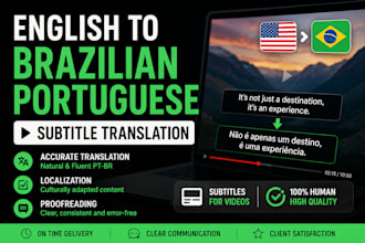 translate english subtitles to brazilian portuguese