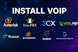deploy kamailio sip server, voip sbc, webrtc, opensips, asterisk, freeswitch