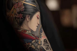 make anime tattoo design