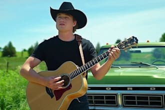 full song production incl live drums, guitar, country music and pop