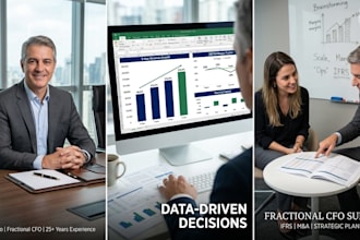 be your fractional cfo and strategic financial advisor