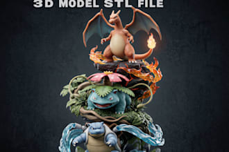 make stunning 3d print ready stl models
