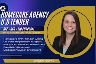 do home care licensing, healthcare tender rfp, rfq, itb response consultation