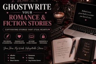 write engaging romance stories and creative content