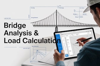 do professional bridge structural analysis load calculation and design