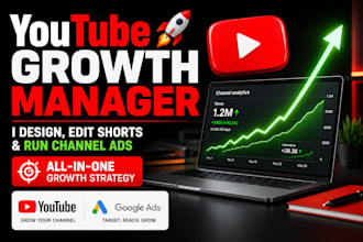 be your social manager and content creator for growth
