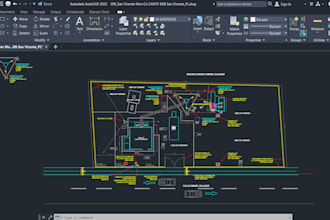 create cad drawings for electrical and telecom systems