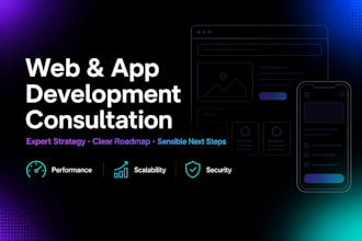 consult on your website and app development
