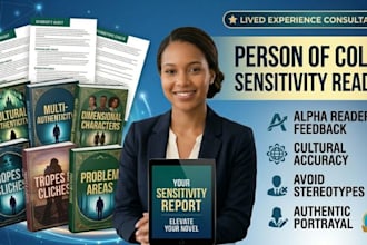 be your person of color sensitivity and alpha reader