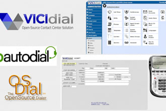 install configure vicidial goautodial asterisk and voip call center system