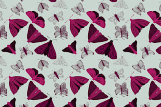 make patterns for textile fabric prints