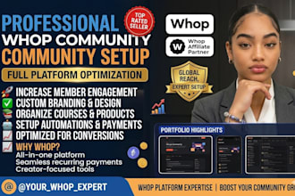 setup whop community setup whop online course whop community setup whop manager
