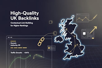 high quality UK SEO backlinks via contextual link building for rankings boost