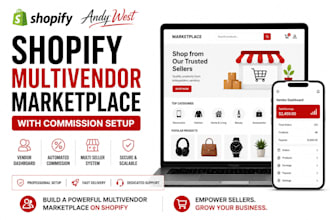 build shopify multivendor marketplace with automated commission multivendor webs