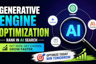 do generative engine optimization GEO for ai search visibility