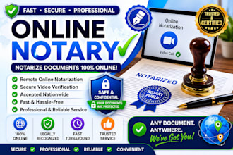 notarize UK US online notary legal documents usps 1583 UK notary public poa
