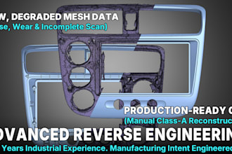 do advanced reverse engineering and surface repair for manufacturing